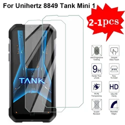 2-1PC 9H Tempered Glass for Unihertz 8849 Tank Mini 1 Screen Protector Phone Film for UNIHERTZ TANK Mini1 Protective Glass Cover