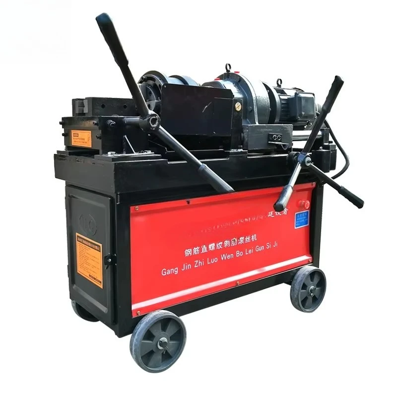 Quick Speed Rod Rebar Rolling Thread Machine 16-40mm Steel Bar Rolling Threading Machine Anchor Rod Thread Manufacturing Machine view 5