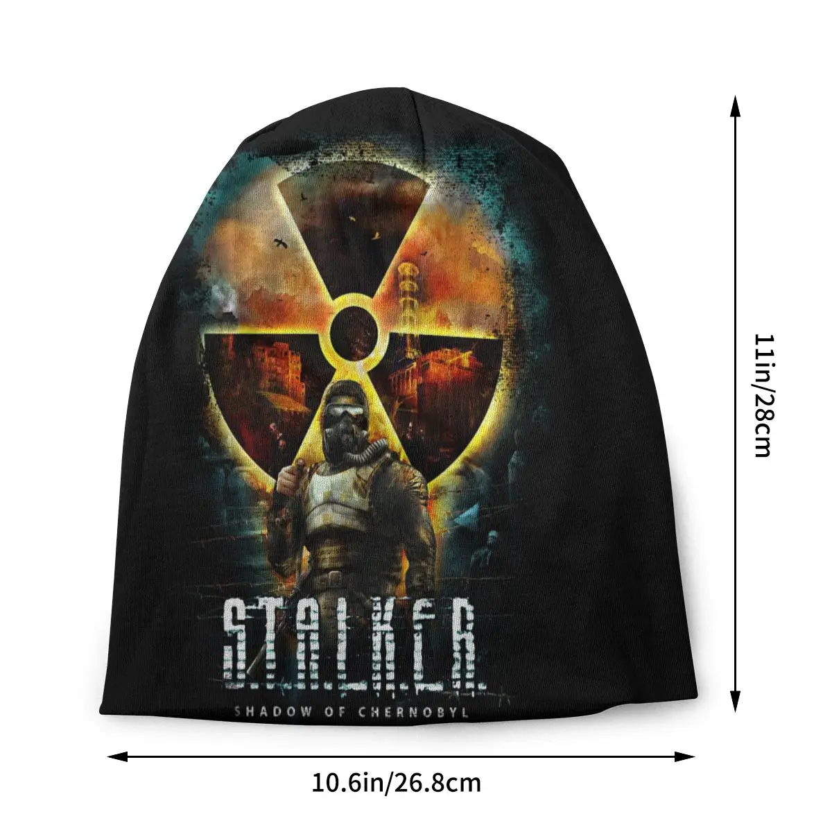 Stalker Shadow Of Chernobyl Skullies Beanies Hats Casual Ski Unisex Cap Adult Summer Head Wrap Bonnet Knitted Hat