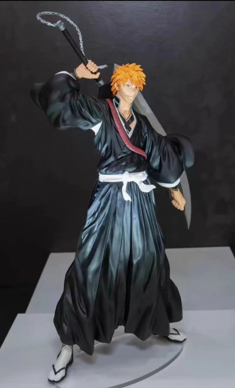 100% originale in magazzino Bandai BANPRESTO Grandista BLEACH Kurosaki Ichigo Personaggio anime Giocattolo Modello Ornamenti Collezione Regali