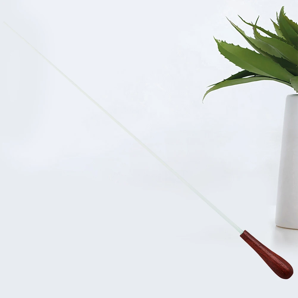 

Redwood Orchestra Baton Long Music Conducting Handle Durable EcoFriendly Lightweight Thin White Bar Perfect Gift