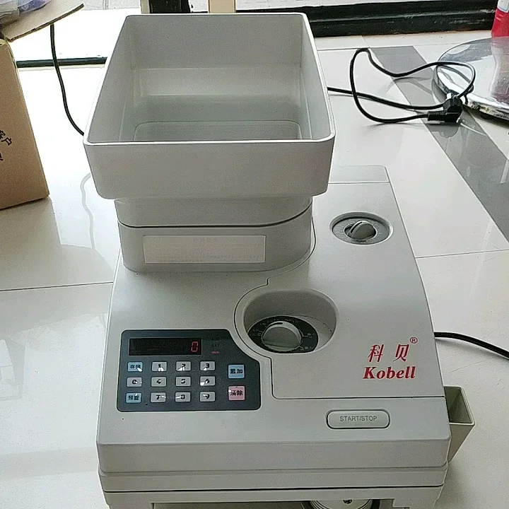 Customize coin counter machine with fast speed to count different round or game coins for bank and supermarket