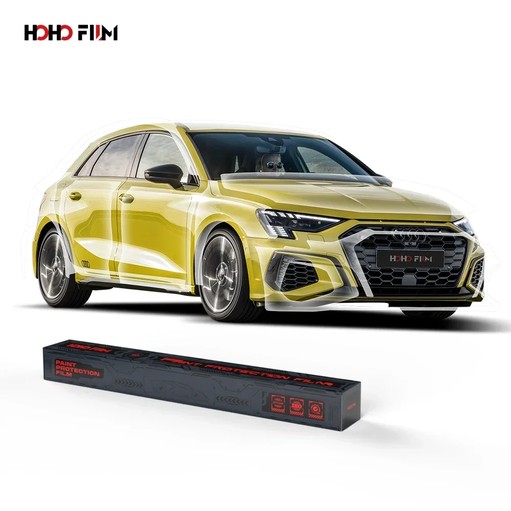 HOHOFILM Pabrik Grosir Film Pelindung Cat Self Healing Anti Gores untuk Mobil dengan Garansi 10 Tahun Tanpa Menguning TPU PPF