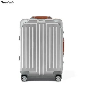 Carrylove-Aluminium-Gepäck mit Rädern, klassischer Koffer, Metallic Cart, 20 11 Hauptverkaufswagen zurück - №7