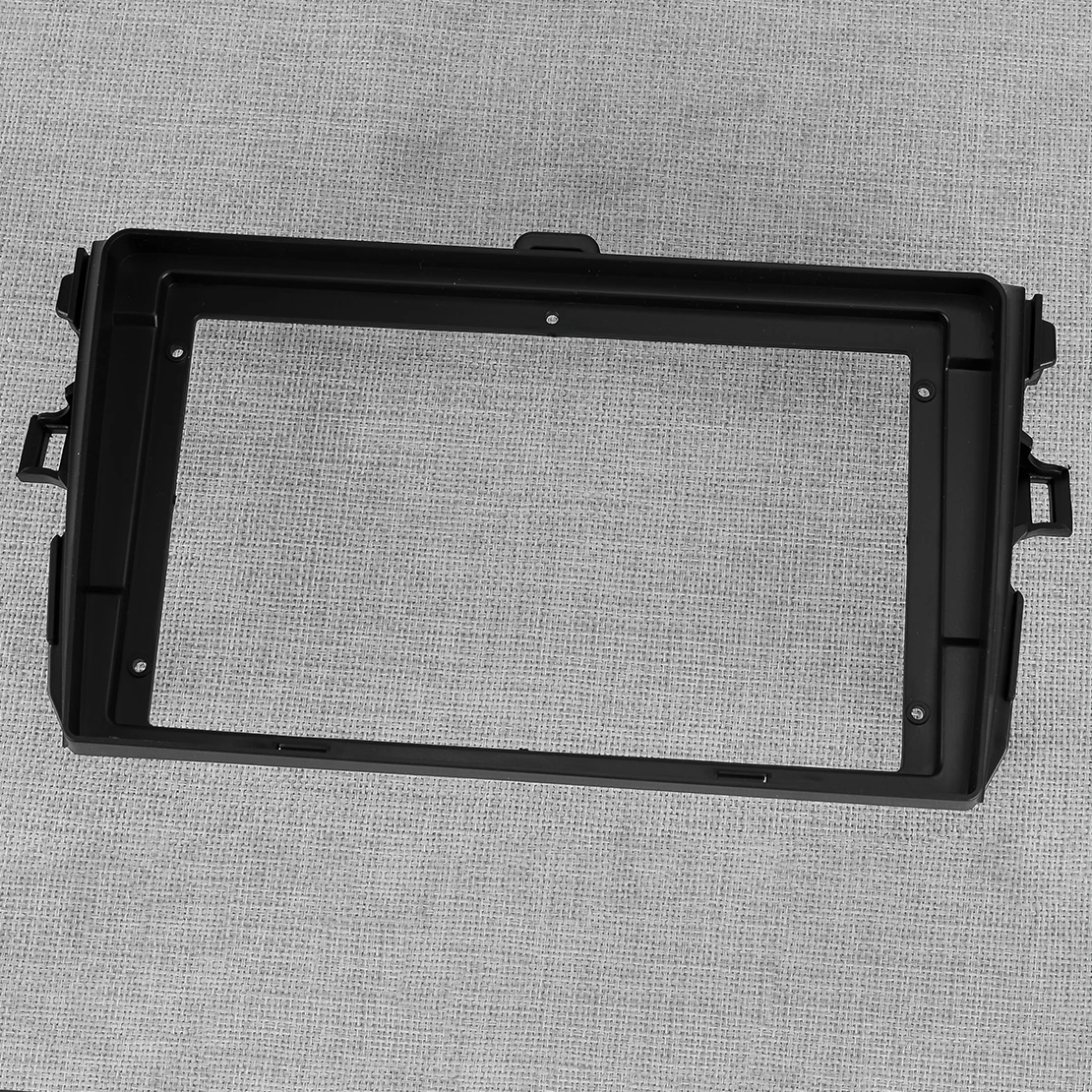 NEW 2DIN Car Stereo Radio Fascia Dash Plate Frame Trim Fit For Toyota Corolla 2007 2008 2009 2010 2011 2012 2013