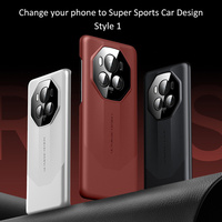 Change For Honor Magic6 Pro Magic 6 Pro to RS Ultimate Version Case Super Sports Car Design Shell