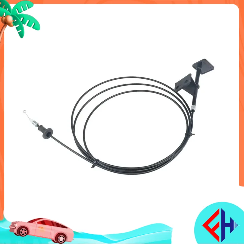 Car Engine Hood Release Cable Bowden Cable black For Honda CRV 2002 2003 2004 2005 2006 OEM# 74130-S9A-A01 high quality