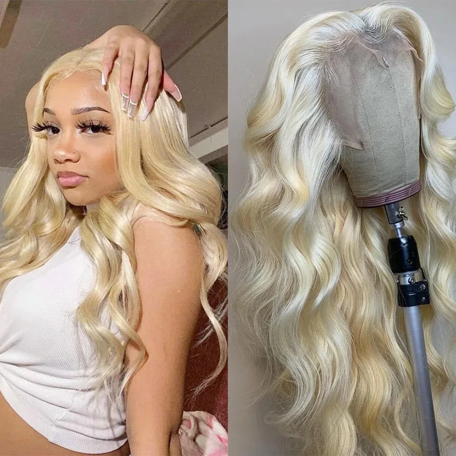 

Body Wave Blonde Lace Front Wigs Human Hair For Black Women 613 30 Inch HD Transparent Lace Frontal Wig 13x4 13x6 Hd Lace Wigs