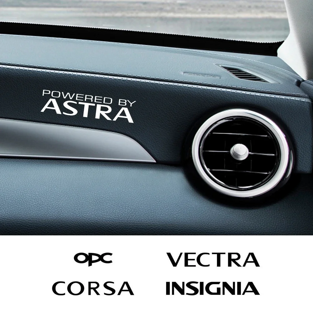 For Opel Astra H J G K Corsa D C Insignia Vectra B Mokka Vectra Car Central Control Interior Stickers Styling Decals Accessories