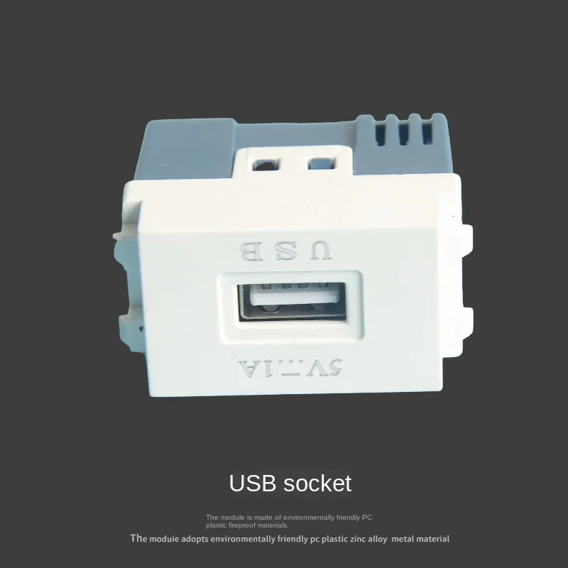 5v2.1a, 1Ausb Adapter Mobiele Telefoon Oplader Stopcontact Bijpassende Smartphone Voeding Met Haak Paneel Module