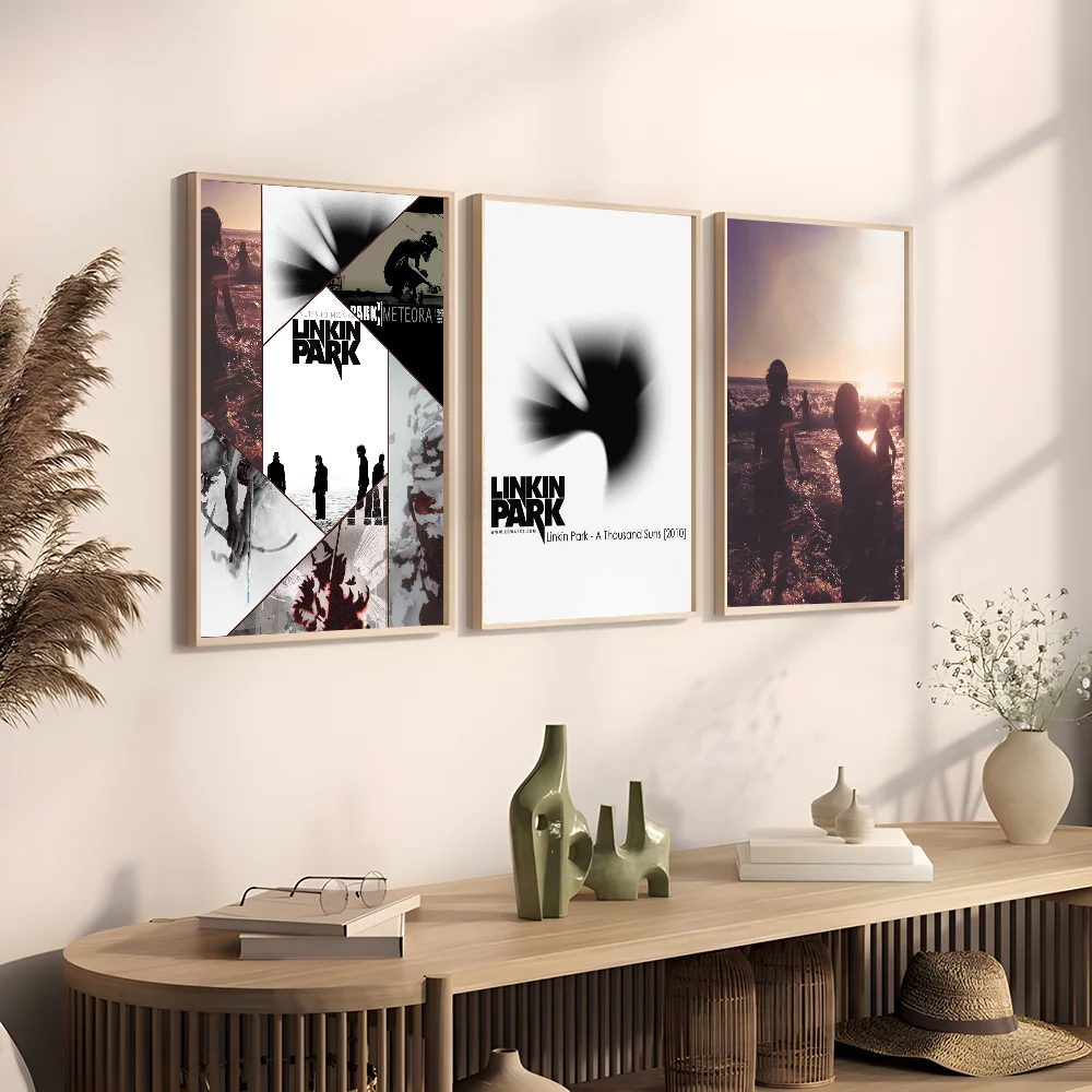 1pc Band L-Linkin Cool P-park Poster Wall Art Painting Study Nordic Home Decor