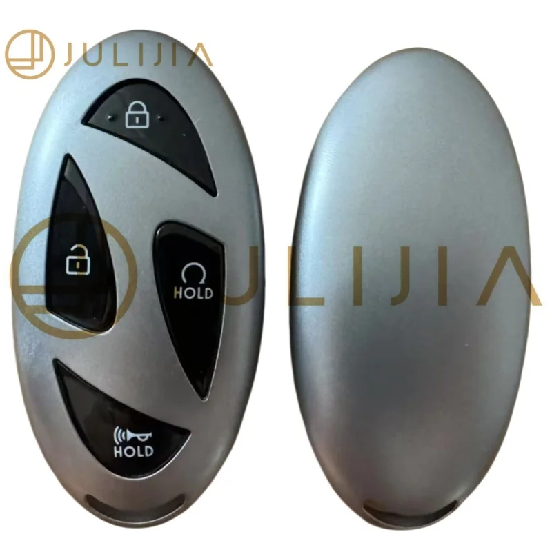 JULIJIA For Hyundai Kona ID 4A Chip 2024 Genuine PCB Smart Remote Key 433MHz After Market Key Shell 4 Buttons 95440-BE060