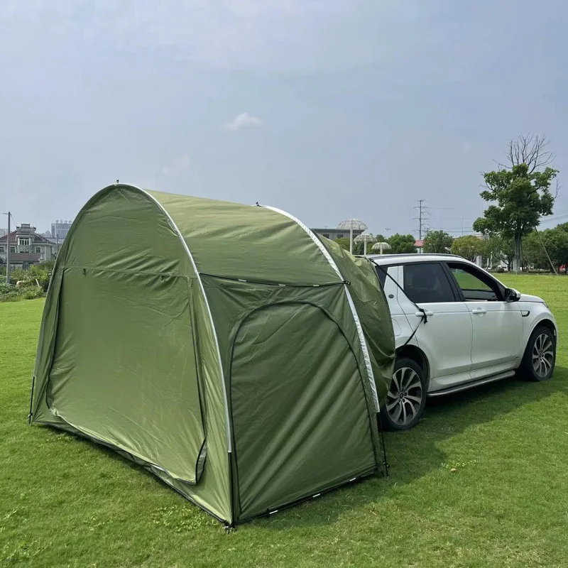 Upgrade and Widen 4 Vehicles, Widen Double Door Bicycle Tent Storage Room, Bicycle Shed, Motorcycle Tail Tent