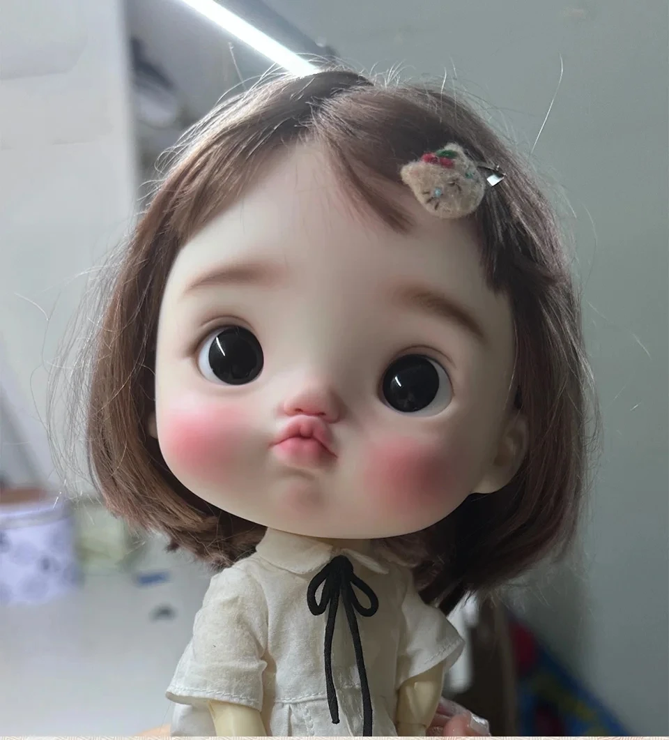 New SD resin Zhuzhubao Pangpi 1/6 Bjd Dolls with Cute, Angry, and Houghty Expressions ball joined doll free shipping