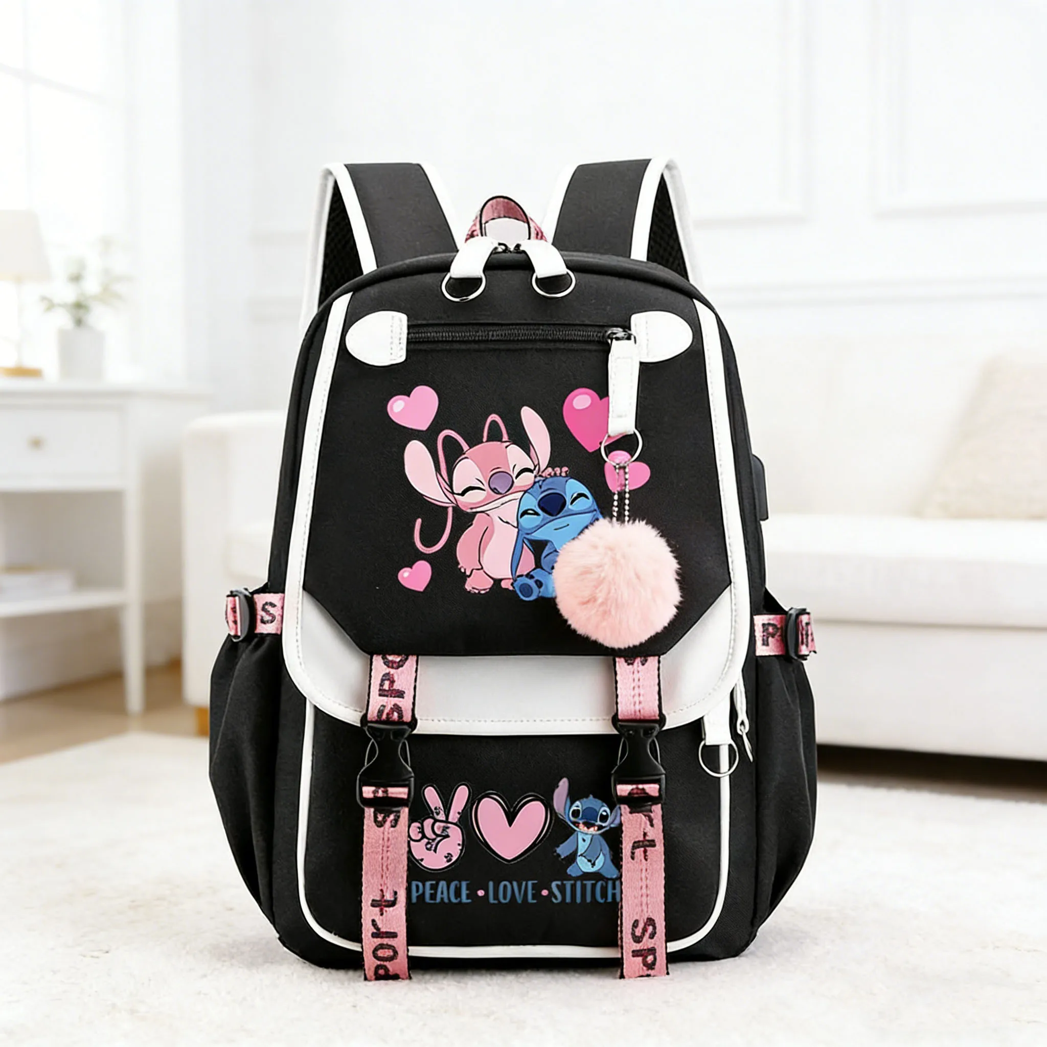 stitch-backpack-for-children-and-girls-color-blocked-backpack-for-children-and-teenagers-waterproof-large-capacity-travel-bag
