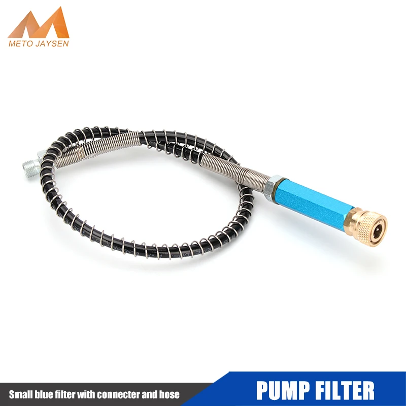 

Small High-Pressure Pump Filter with Quick Connect Couplings and Nylon Hose Air Filtering Water-Oil Separator Filtering Element