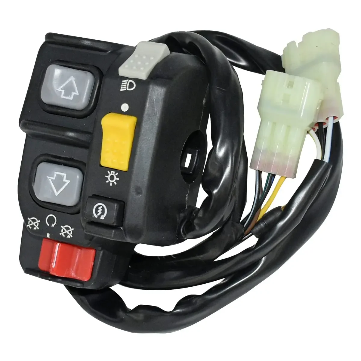 Interruptor de Arranque Eléctrico para Manillar Izquierdo TRX 450, Compatible con Honda Foreman 450 TRX 450 TRX450FE 4x4 ES 2002-2004