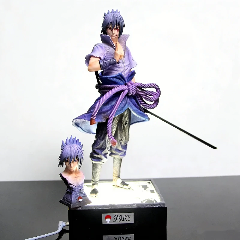 

2026 New 36cm anime GK action figure rebirth 20 two headed design light up base collectible model statue ornament ideal gift