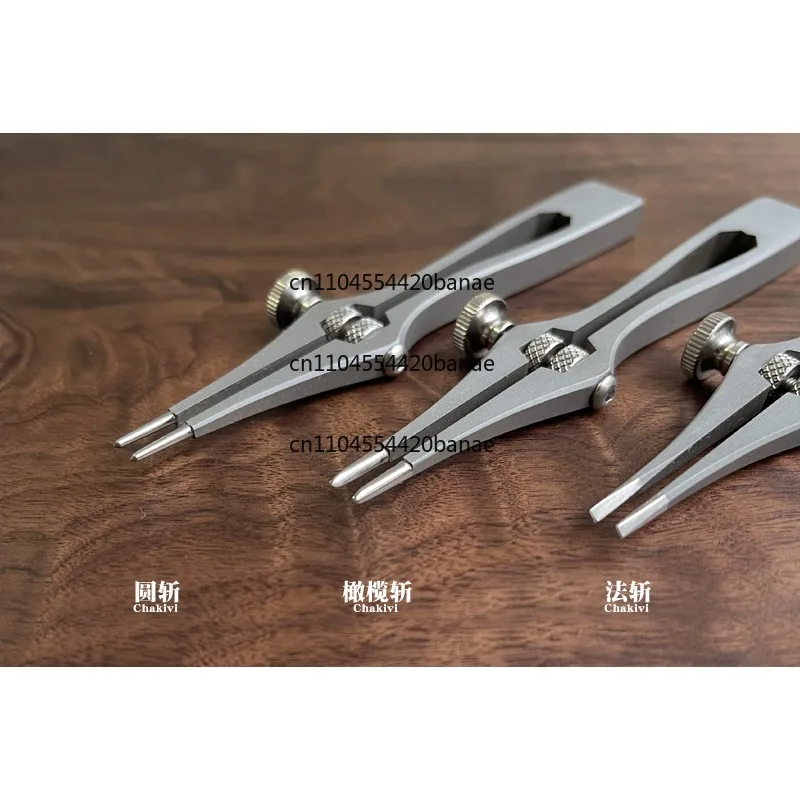 Adjustable pitch method cutting 1-6mm handmade DIY leather olive cutting round cutting, high carbon and high chromium