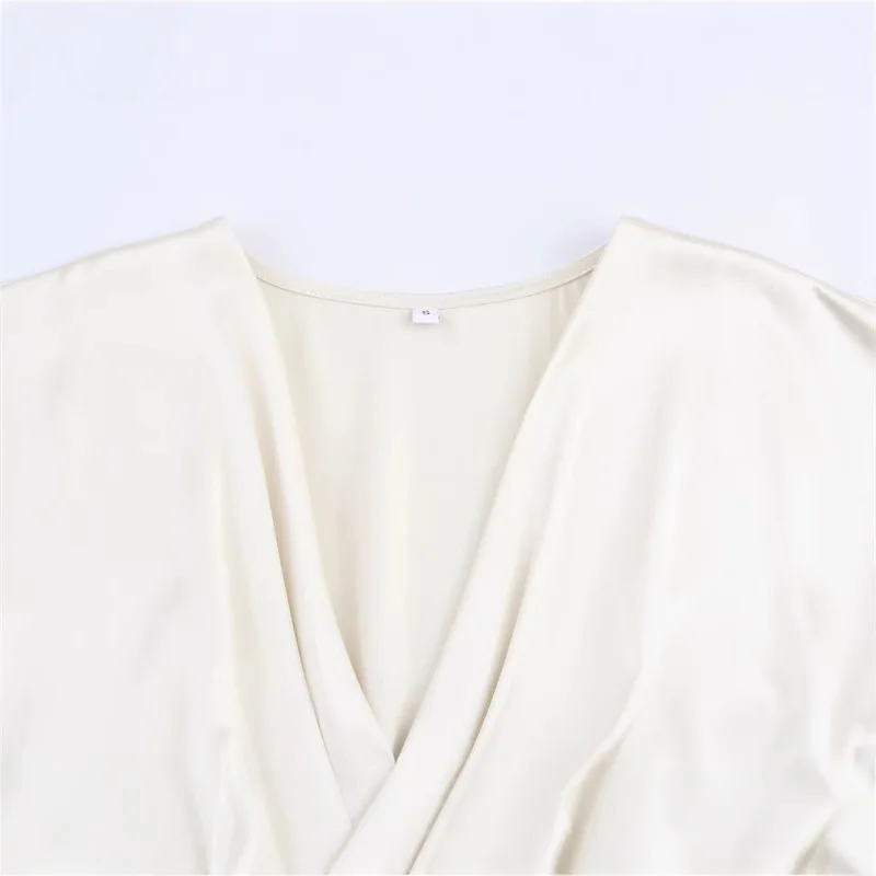 2025 novo vestido novo de primavera, ajuste fino feminino, design casual, temperamento, cetim francês