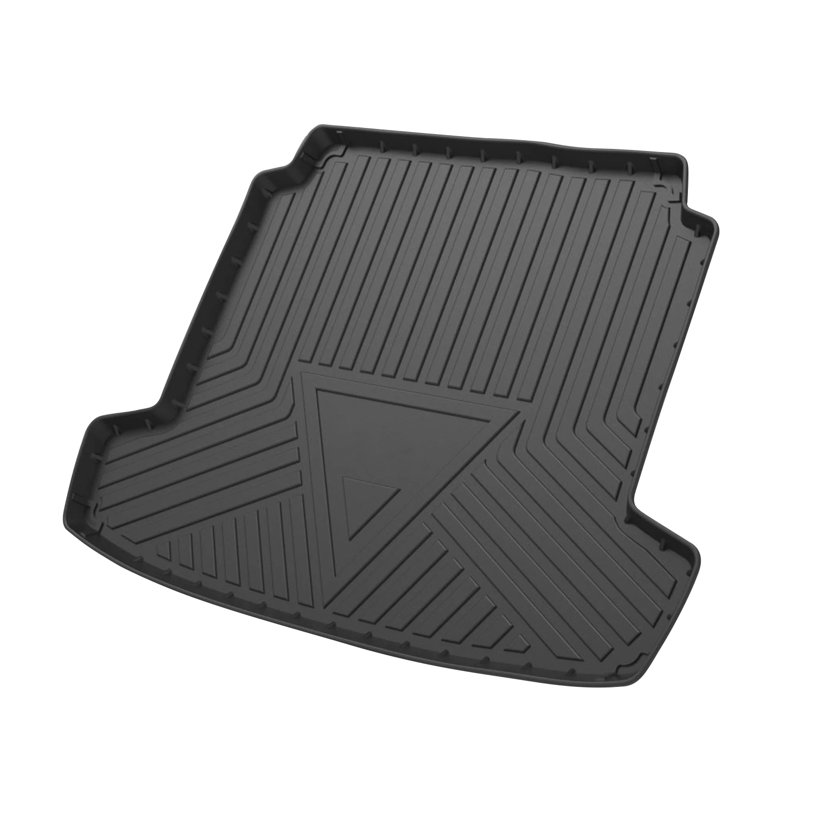 

For Peugeot 308 2016-2020 TPE Custom Trunk Mat Waterproof Rubber Protective Front Car Trunk Mat