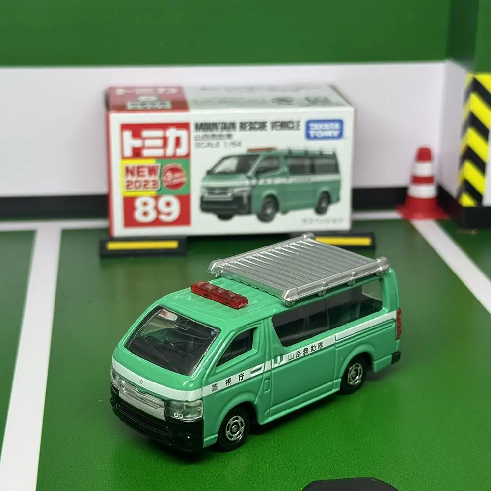 Takara Tomy Tomica No.89 Mountain Rescue Vehicle (Box) Cars Alloy Motor Vehicle Die-casting Collection Car Model Toys Ornaments