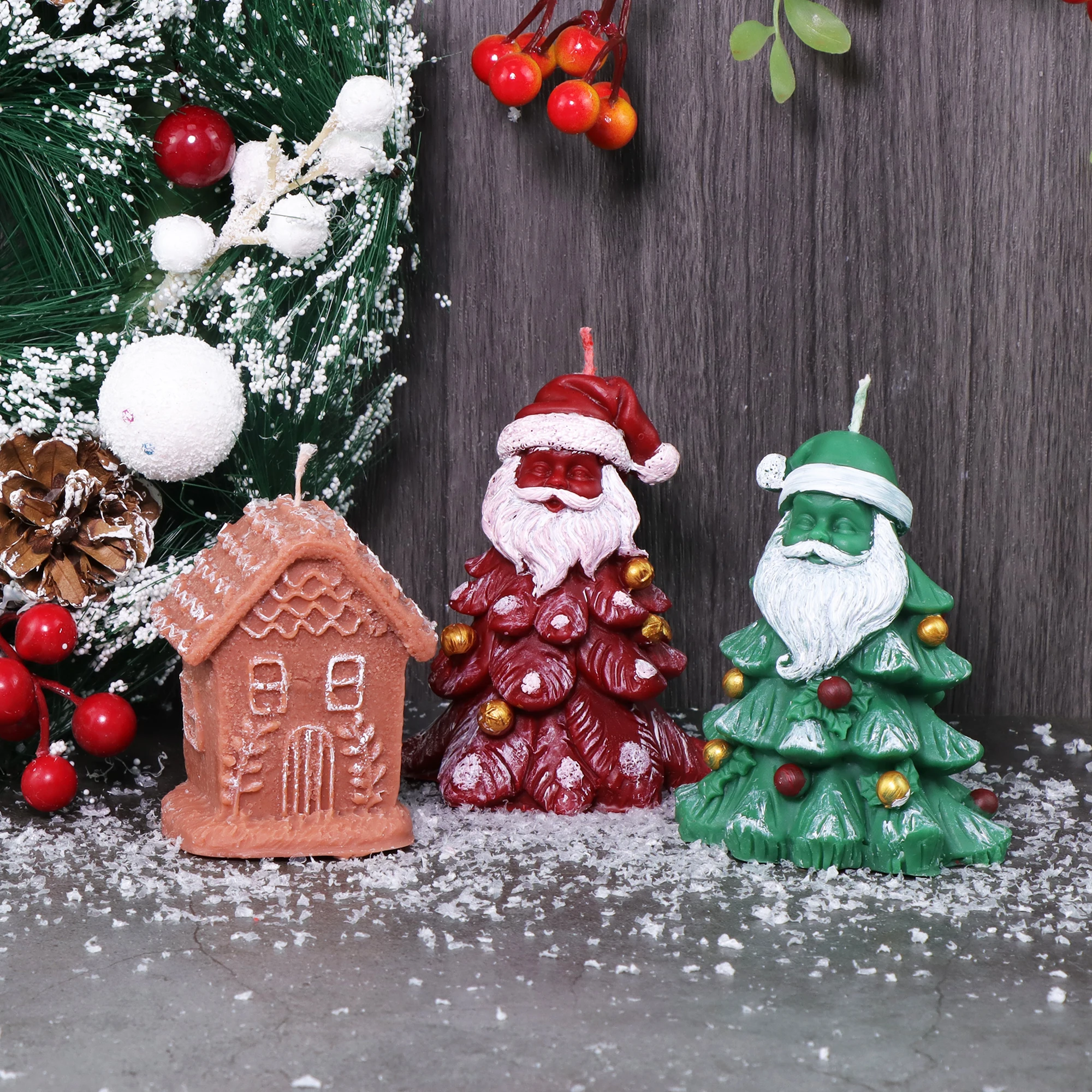 Christmas Dwarf Santa Mould Xm - огляд і ціна Xmas Candle Making