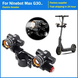 LED Lamps Lights USB Rechargeable Headlight Zoomable for Segway Ninebot MAX G30 G30D Electric Scooter Headlight/Flashlight Lamp