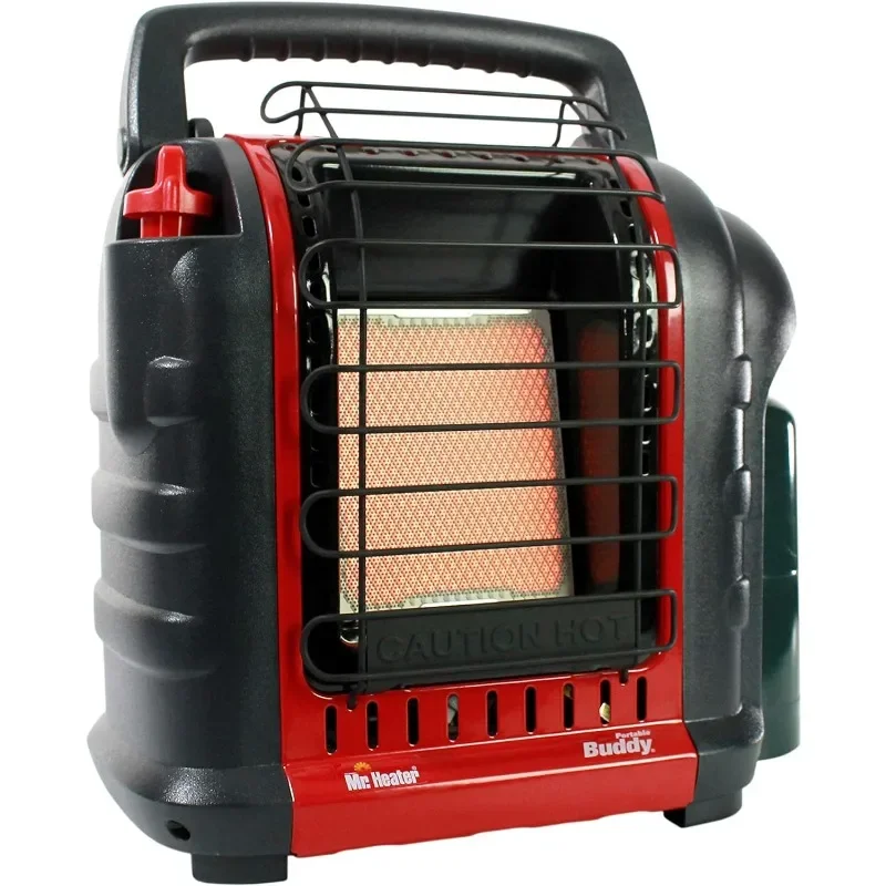 F232000 MH9BX Buddy 4,000-9,000-BTU Indoor-Safe Portable Propane Radiant Heater, Red-Black