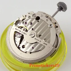 Hoge Kwaliteit Mechanische 21 Juwelen Miyota 821a 8215 Automatische Beweging Hack Stop Fit Heren Horloge Met Datum Display