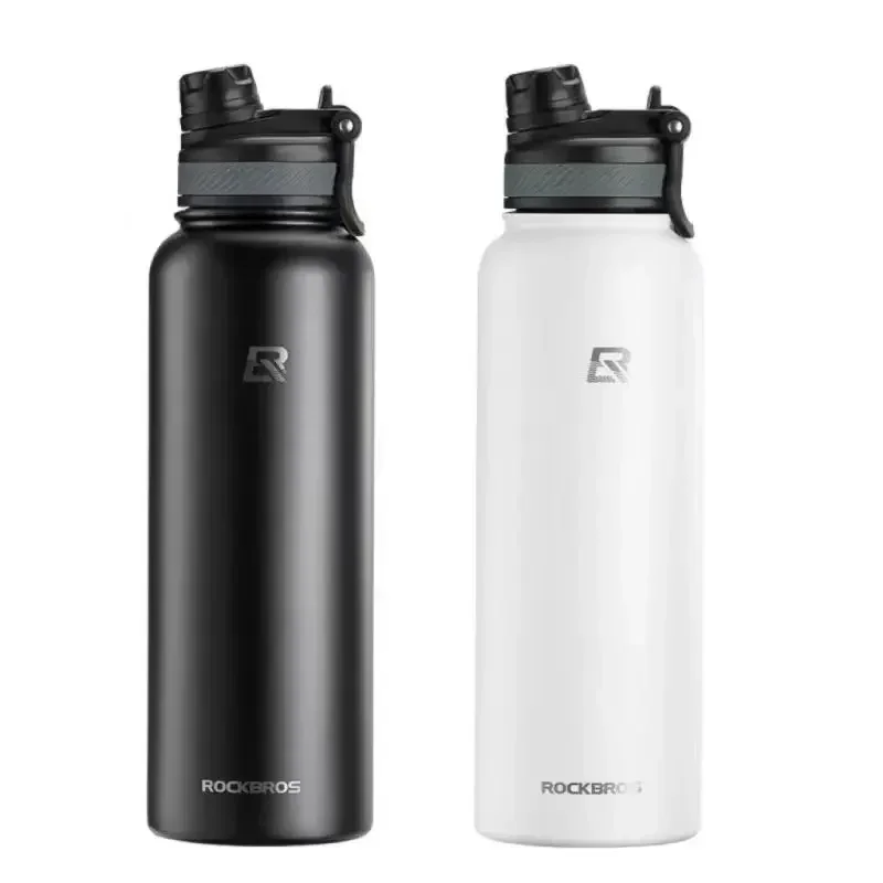 ROCKBROS Thermal Water Bottle Sports Water Bottle Stainless Steel Cold And Hot 4