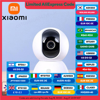 XIAOMI Home Security Intelligent Wifi Camera PTZ 2K，360° Panoramic View，3 Megapixels，AI Face Recognition，Support MIHOME APP