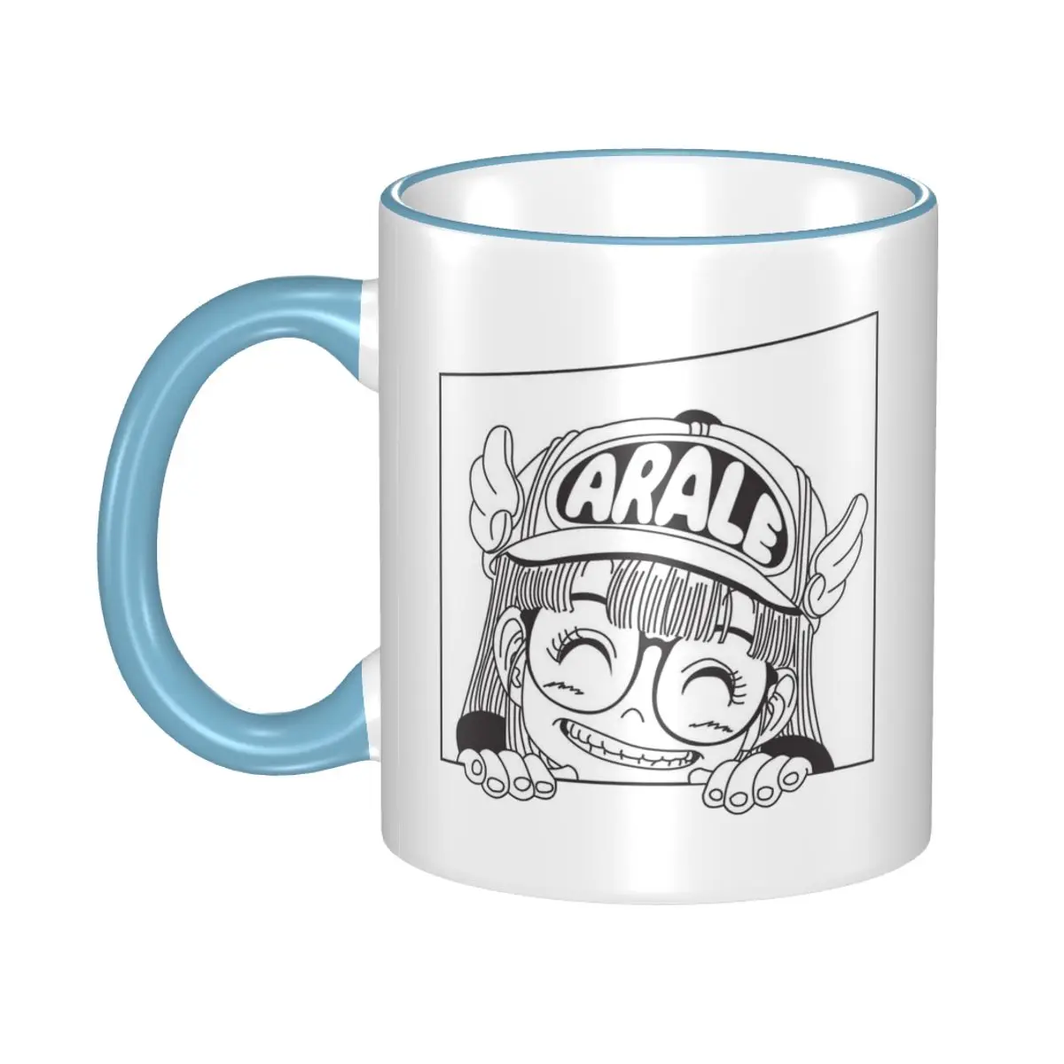 

New Arrival Arale Is Love Accessories Mug Kawaii Dr Slump Anime Tea Cup