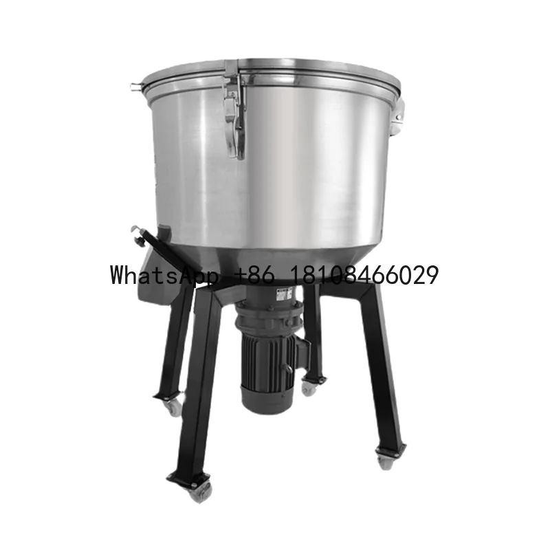 

Compact 50kg Vertical Pellet Mixer | Ideal for Small-Batch Plastic Manufacturing | Auto-Discharge & Cleaning