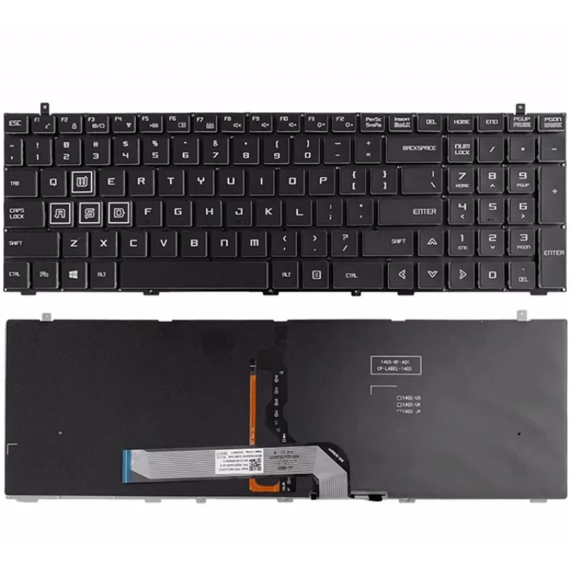 

Клавиатура с подсветкой США для Mechanician T90 PLUS-TG65T, MACHENIKE T90 Plus-TR26 Клавиатуры с RGB-подсветкой METRG5ACT1-4404 TFM14G53USJ852B