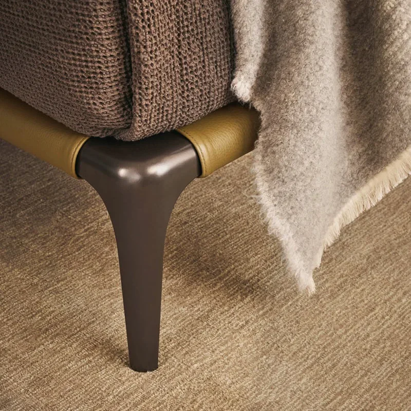 Итальянская минималистичная тканевая кровать, легкая роскошная двуспальная кровать, бытовая коммерческая кожаная кровать для спальни отеля