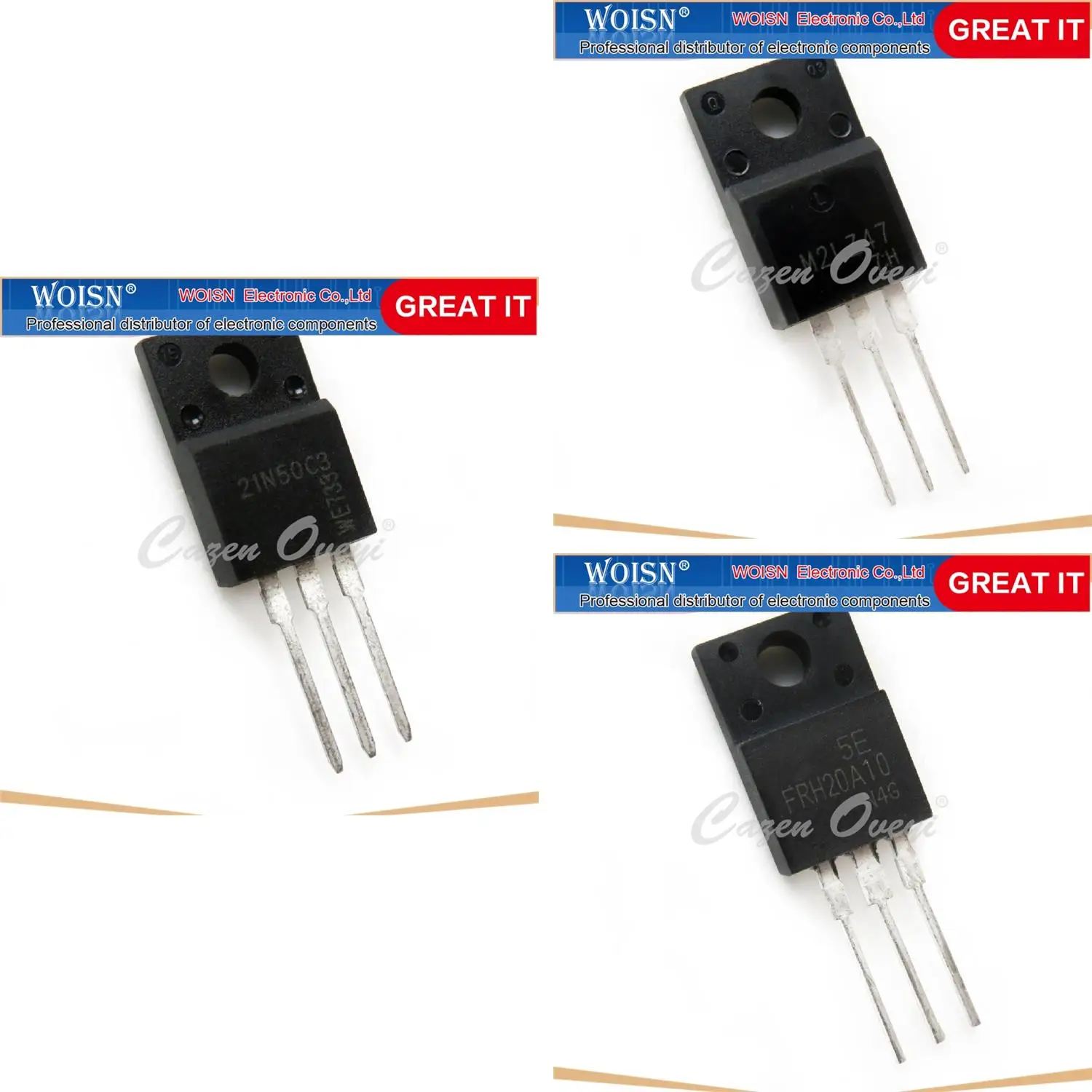 SPA21N50C3 21N50C3 FRH20A10 20A10 SM2LZ47 2LZ47 TO-220F