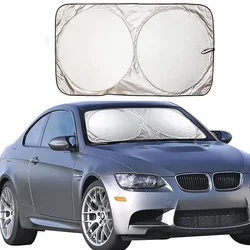 Car Window Sunshade Cover Sun Shade Windshield Visor Protector Windscreen Folding Auto UV Protection Curtain Styling Accessories
