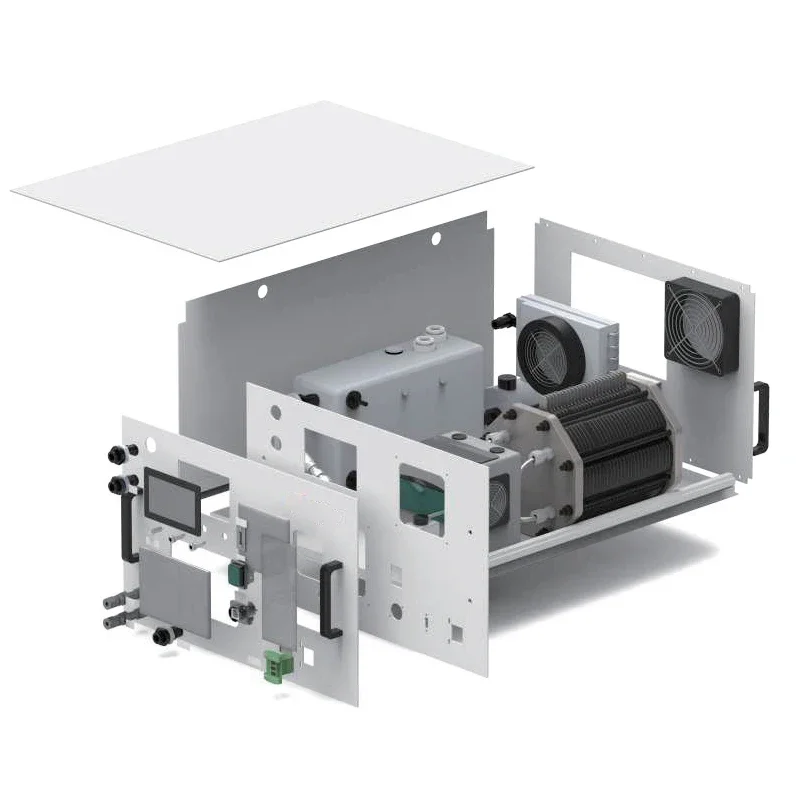 Rubri-Électrolyseur d'hydrogène vert, générateur AEM, énergie durable, est à l'échelle vers le haut, 2,5 kw, 500NL/h