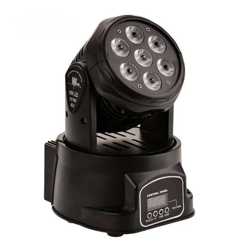 LED wash effect light 7x10W RGBW LED moving head light KTV disco bar club party dmx512 LED light stage event show