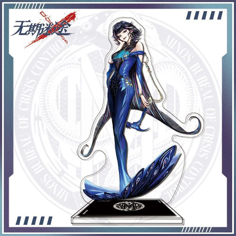 Anime Acrylic Stand Game Path to Nowhere Model Figures Zoya Hamel Demolia Demon Hella Model Plate Desk Decor Props Firend Gift