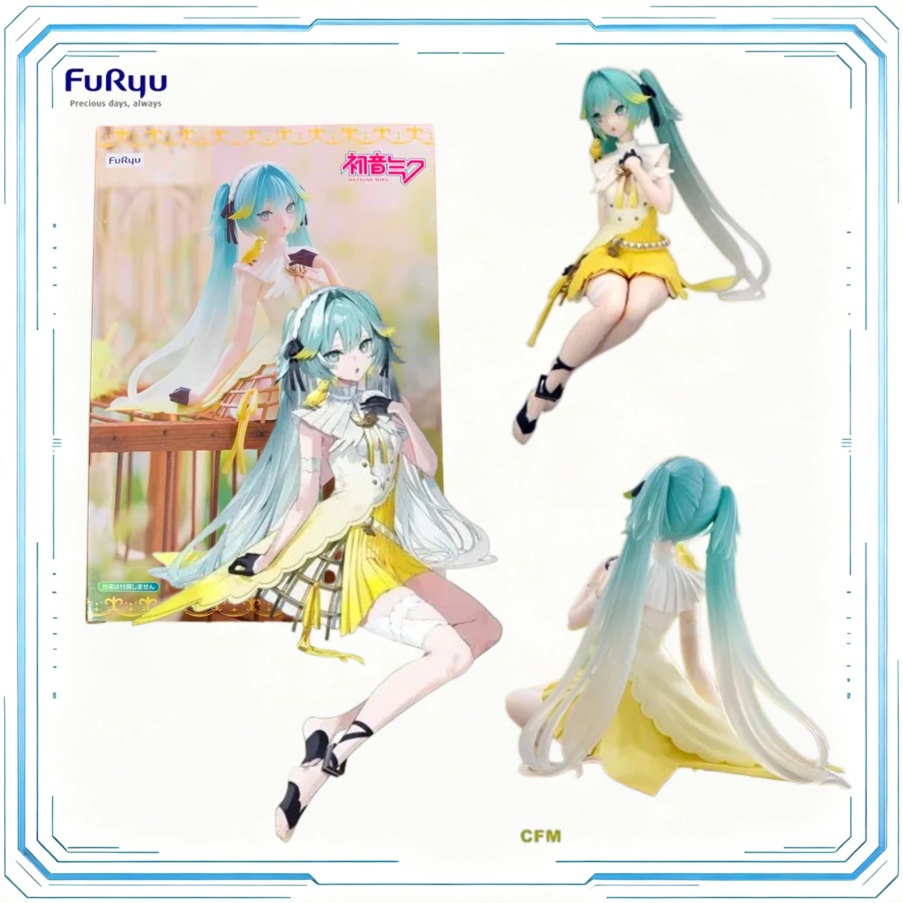 在庫ありオリジナル-furyu-初音ミク-pvc-14-センチメートルアニメキャラクターコレクタブルディスプレイフィギュアおもちゃ-vocaloid-デスクトップ装飾ギフト