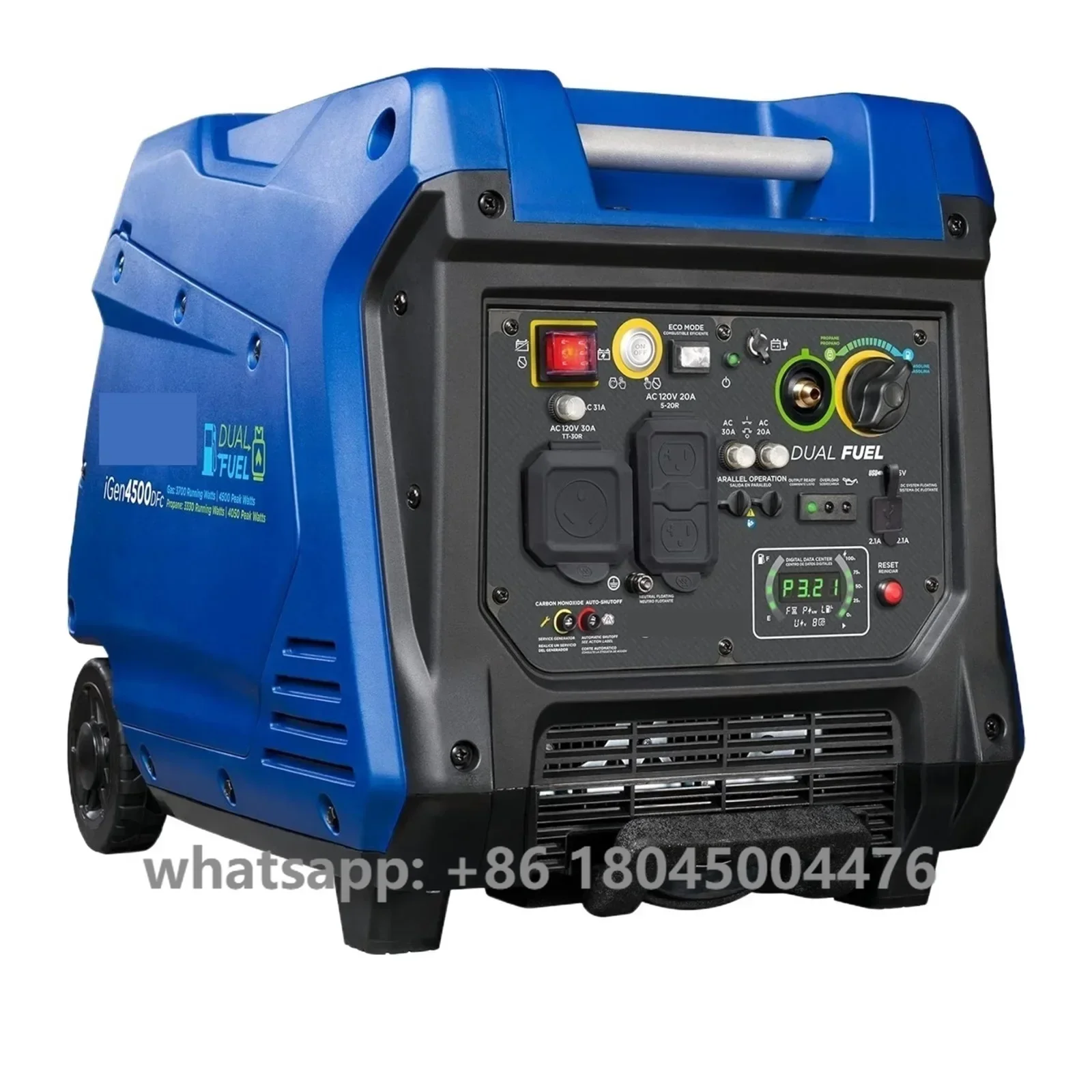 SenHuo 4500 Peak Silent Dual-fuel Portable Inverter Generator