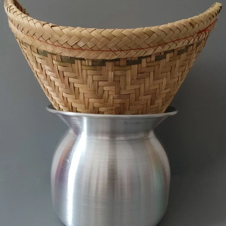 Aus Thailand importierter gedämpfter Klebreis, Ananasreis, Mangoreis, Lao Steamer