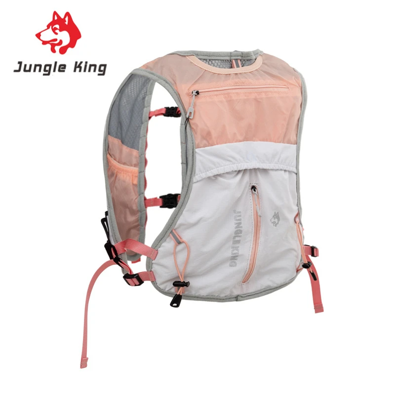 

JUNGLE KING, новейший мужской и женский водонепроницаемый рюкзак для бега, 5 л, ультра-легкий жилет для гидратации, сумка для горного велосипеда, дышащая спортивная сумка