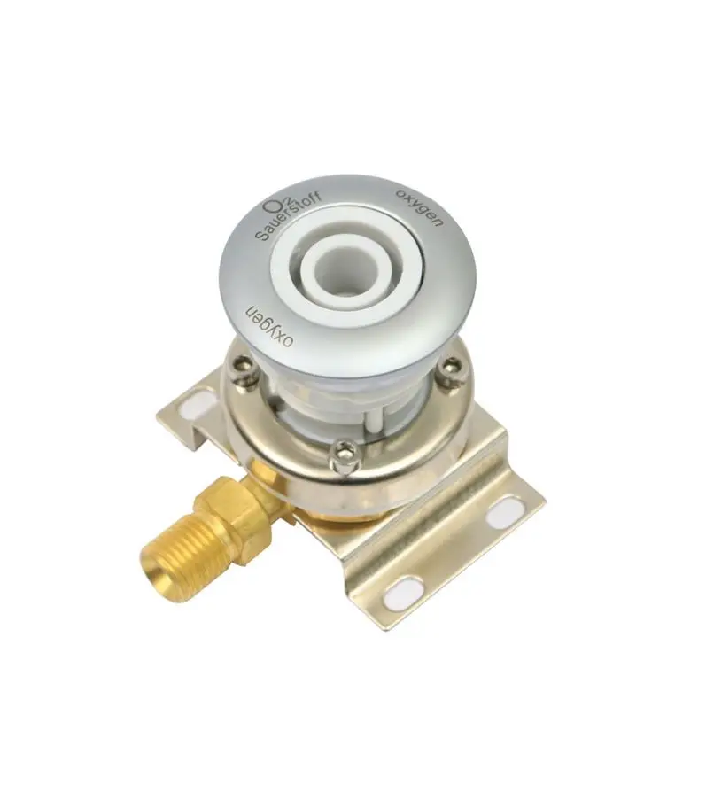 Standard Medical Gas Outlets Wall Mount oxy gen Outlet Terminal with Box