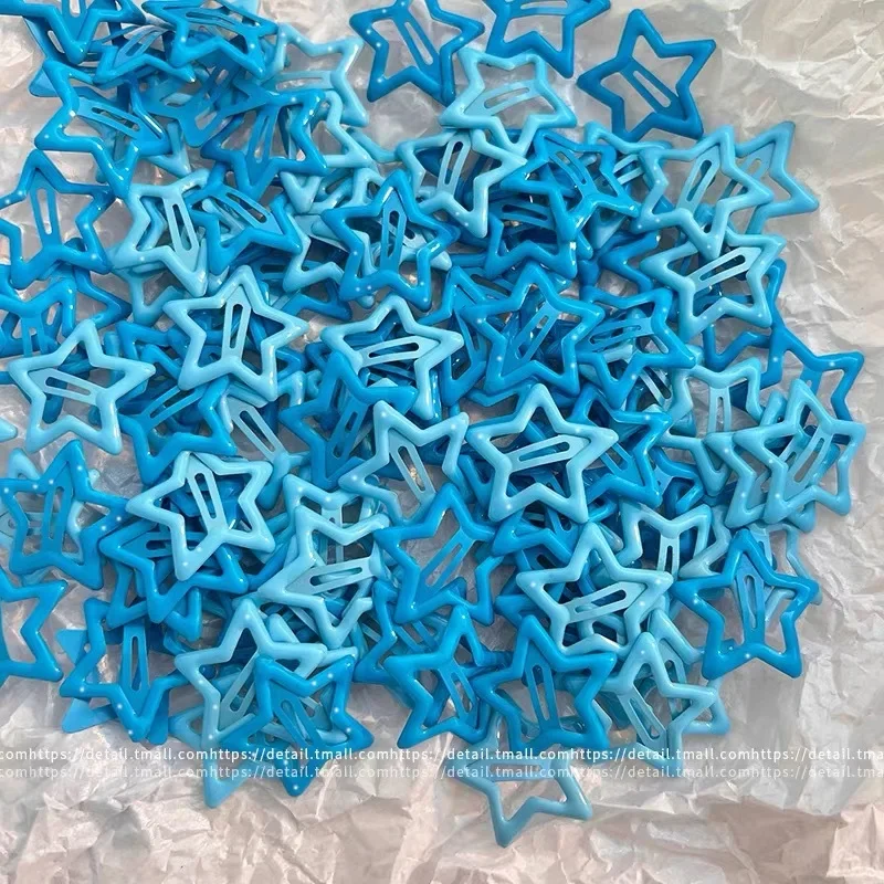 10 قطعة مقاطع الشعر الملونة ستار BB للفتيات الأطفال جميل الشعر تزيين دبابيس الشعر المشابك أغطية الرأس إكسسورات شعر الأطفال #4