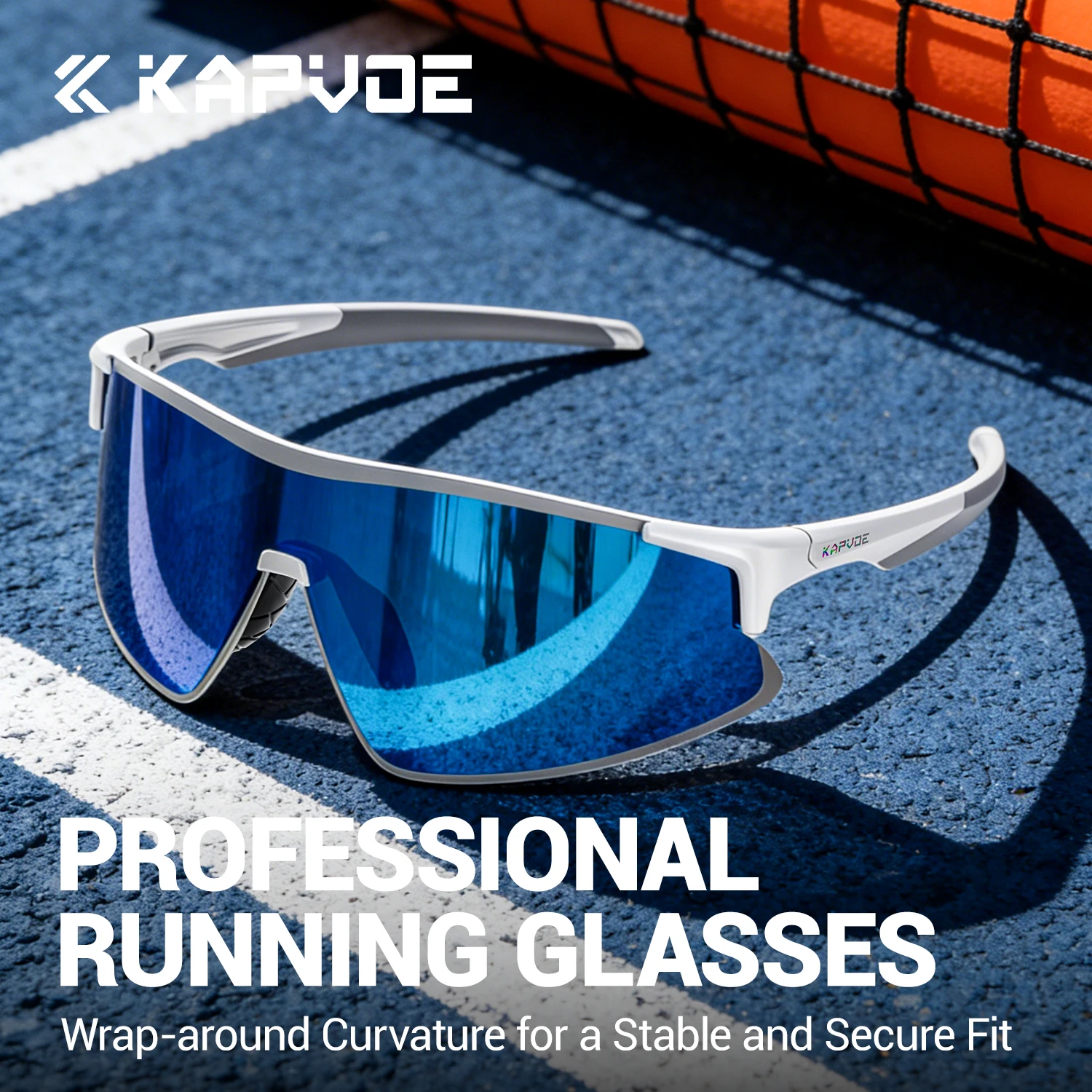 Kapvoe Neue Sonnenbrille für Herren Neue Sport-Photochromatische Fahrradbrille Mountainbike-Brille MTB Rennrad UV400-Schutz Eyewear