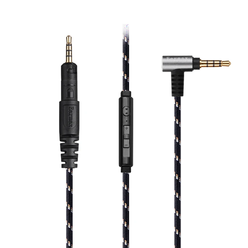 For Audio Technica Sennheiser M50X M60X M70X HD598 HD598SE HD400pro HD560S Earphone Replaceable 3.5mm to 2.5mm Upgrade Cable