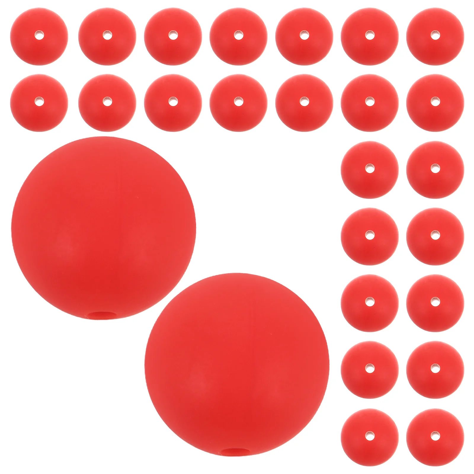 

100Pcs Round Silicone Beads Bulk Bright Colors Safe for Teething DIY Jewelry Making Pacifier Chains Bracelets Supply